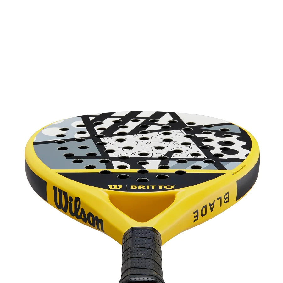 WILSON BRITTO BLADE ELITE PADEL YELLOW