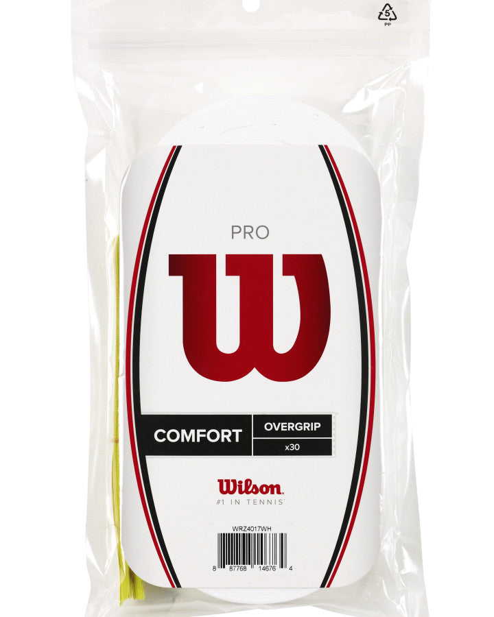 WILSON PRO OVERGRIP WHITE